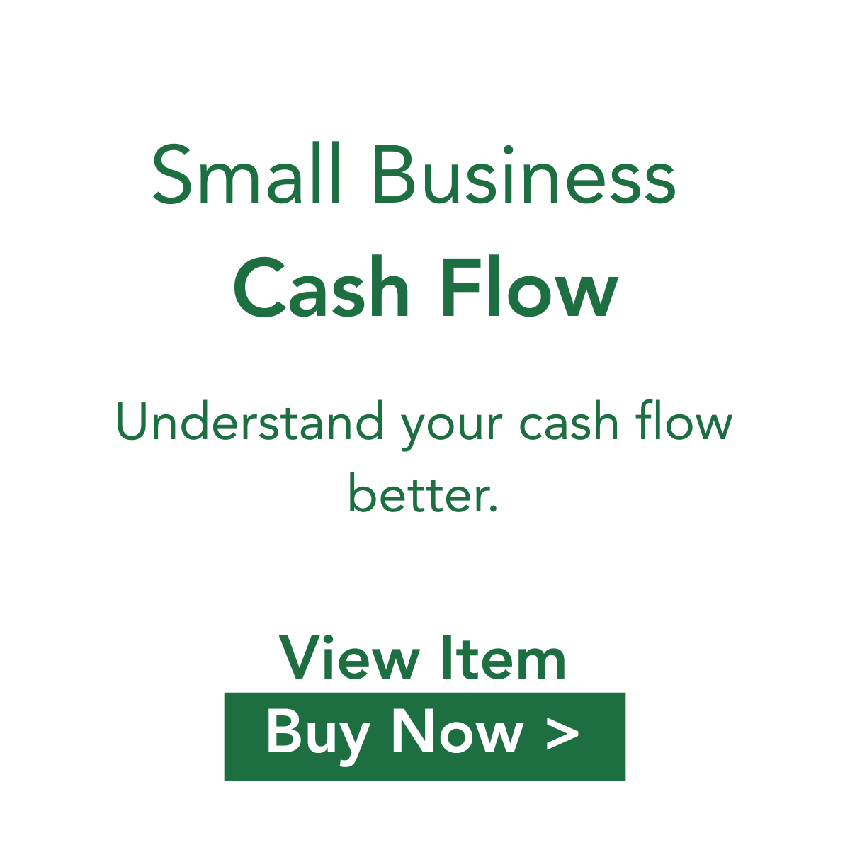Small Business Cash Flow