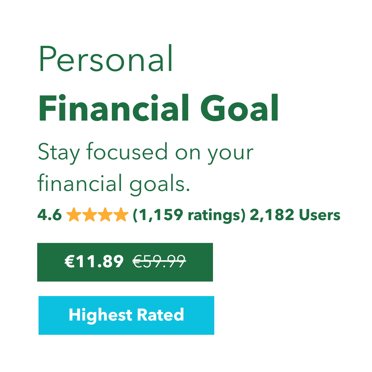 Personal Financial Goal